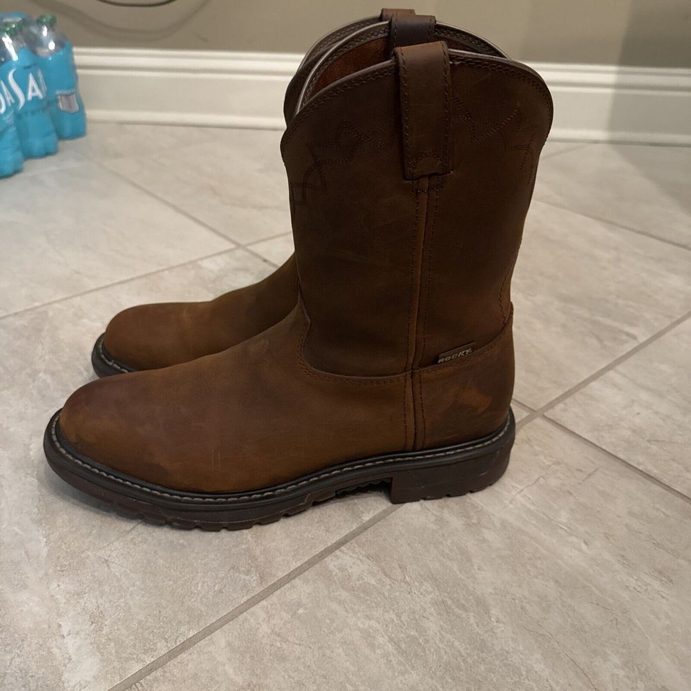 Rocky Original Ride‎ Roper Western Boot - Picture 2 of 7